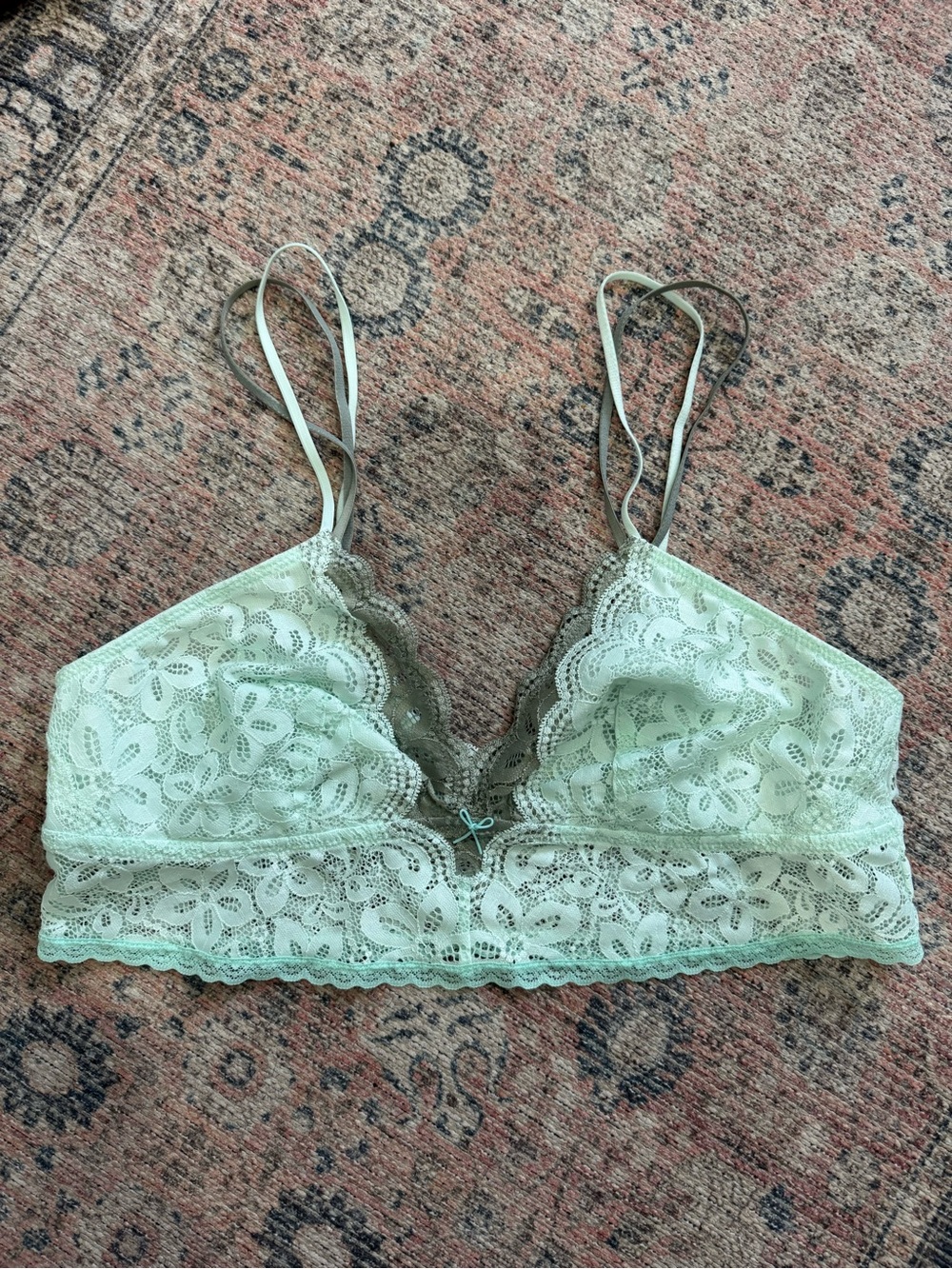 Aerie Lace Bralette in Mint
